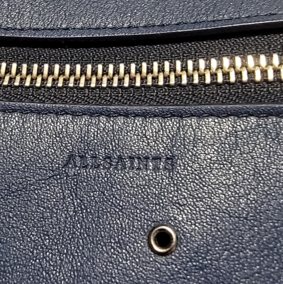 All Saints Junai Crossbody in Navy - Picture 5 of 15